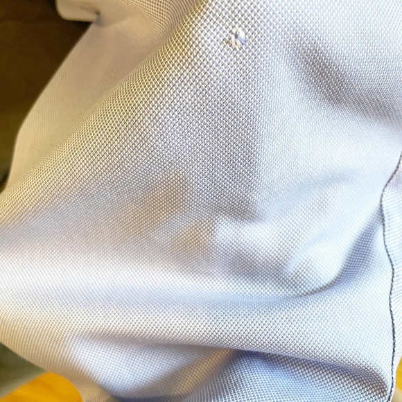 Joseph & Feiss Button Down Shirt Blue Neck 15 M - Picture 6 of 8